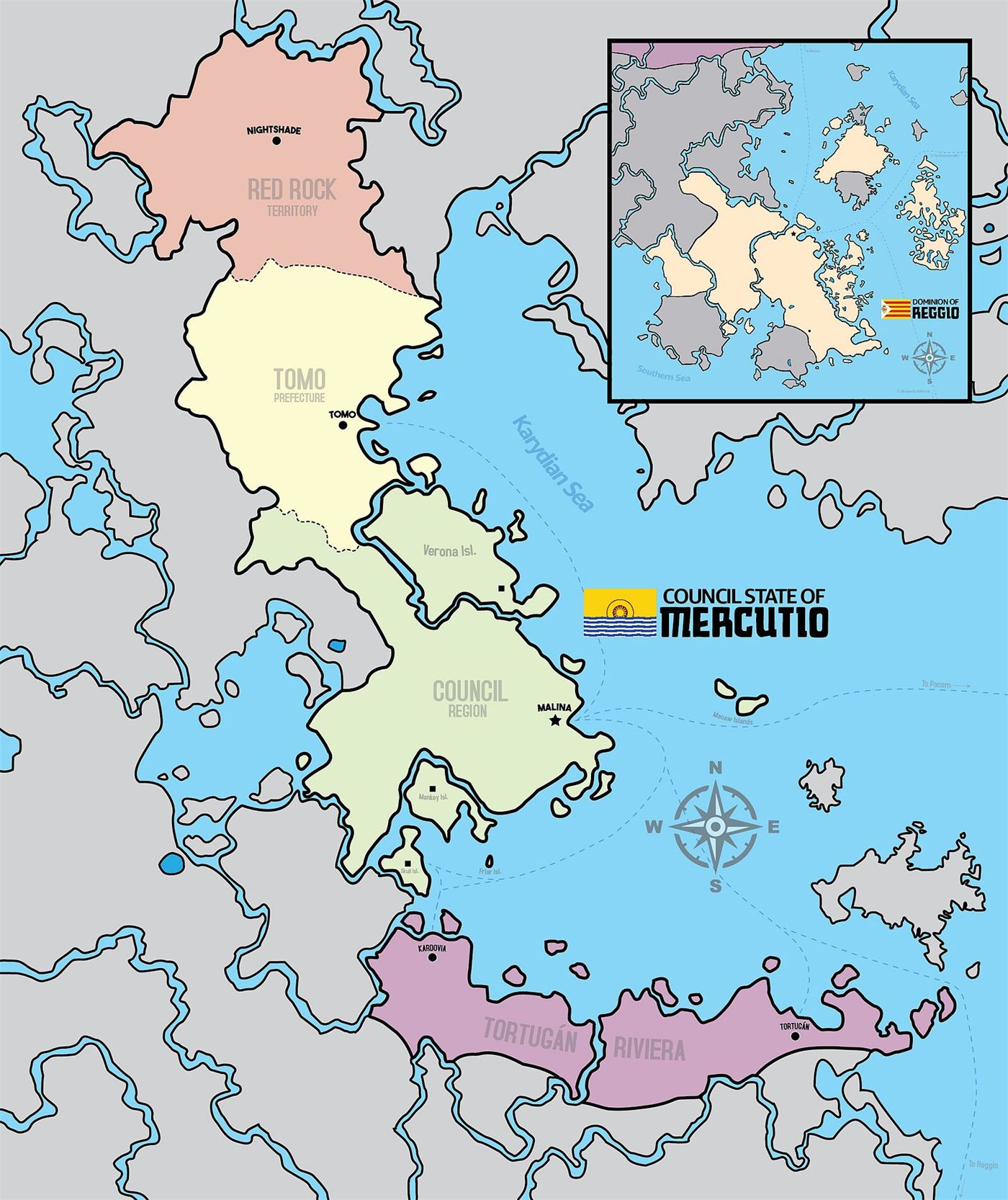 Mercutio as of July 2024. The water slide is not marked, for its own protection.